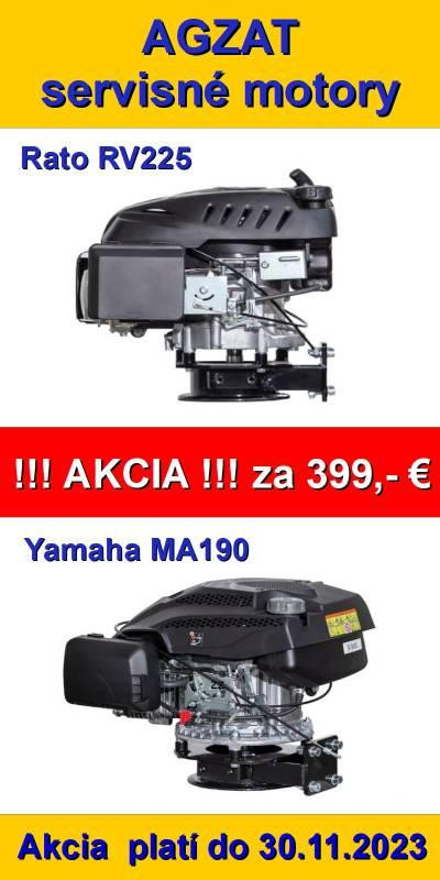 AGZAT akcia na servisné motory